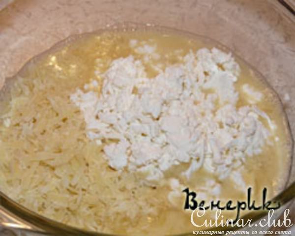 Омлет с брынзой и сыром по-турецки. Быстрый и вкусный завтрак.