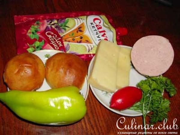 Пицца в "гнeздышке"