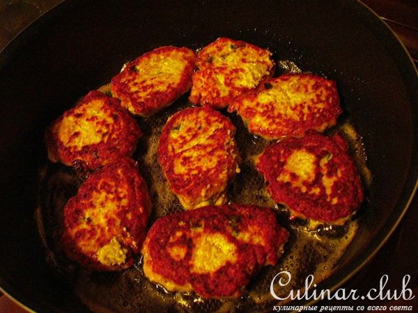 Котлеты (из чечевицы,творога,курицы)