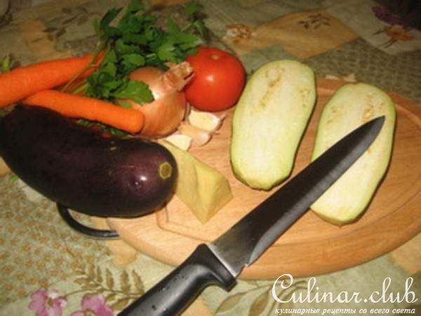 Баклажаны чесночные