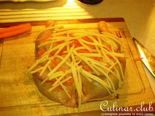 Курица (цыпленок) с сыром
