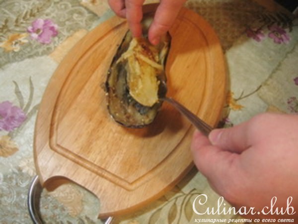 Баклажаны чесночные