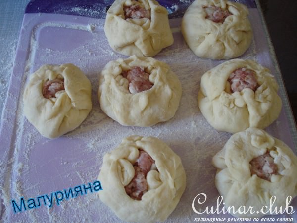 Беляши со сметаной (вариант)