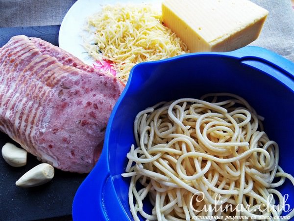 Колобки из спагетти с сыром
