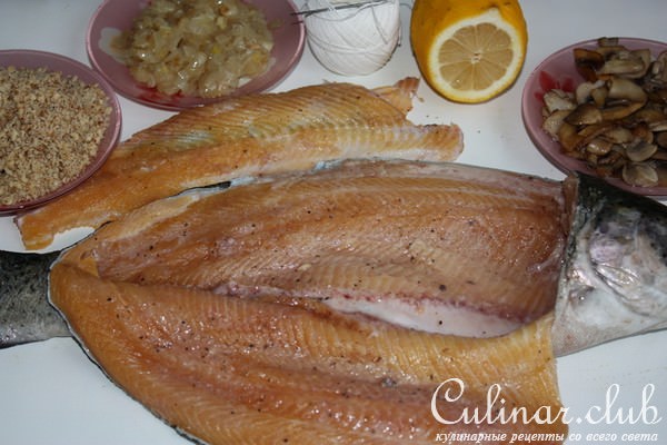 Форель фаршированная.