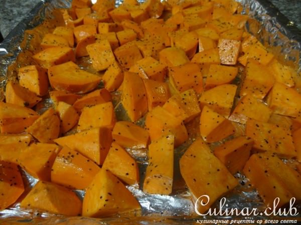 Сладкий Картофель с Кунжутными Семенами по Киккомановски !