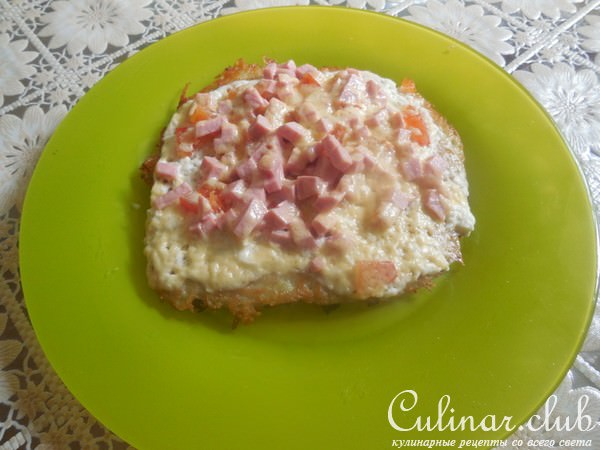 Картофельная пицца