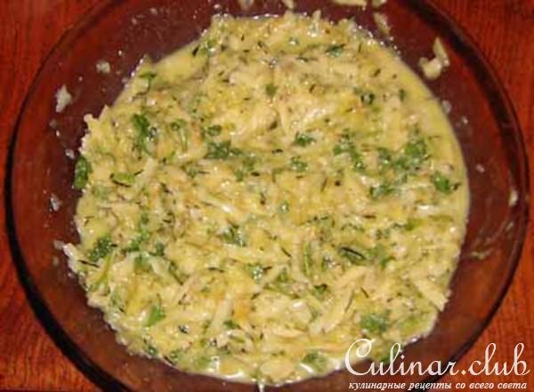 Mаффины с сыром и кабачком