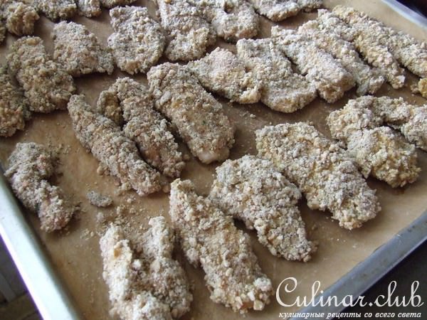 хрустящие куриные палочки от Неженки