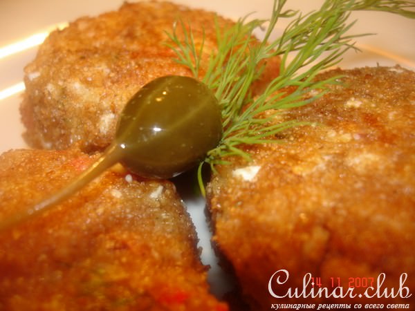 Крабовые котлетки