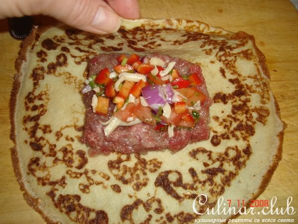 Блинчатые квадратики 