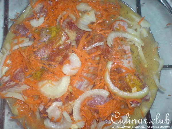 Шейки и ребра в сочетании