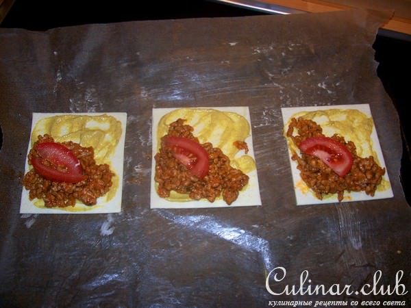 Треугольнички с мясом и не только