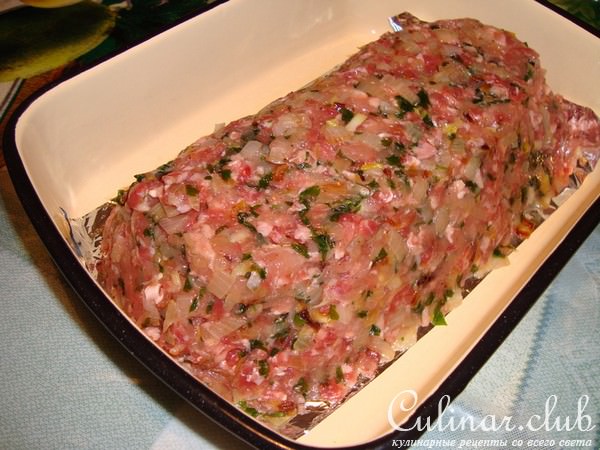 Мясной рулет