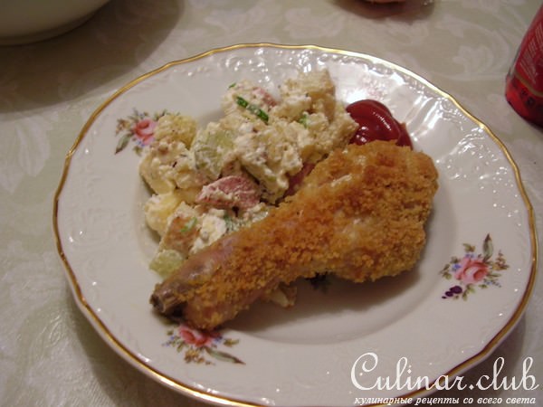 самая хрустящая курочка 