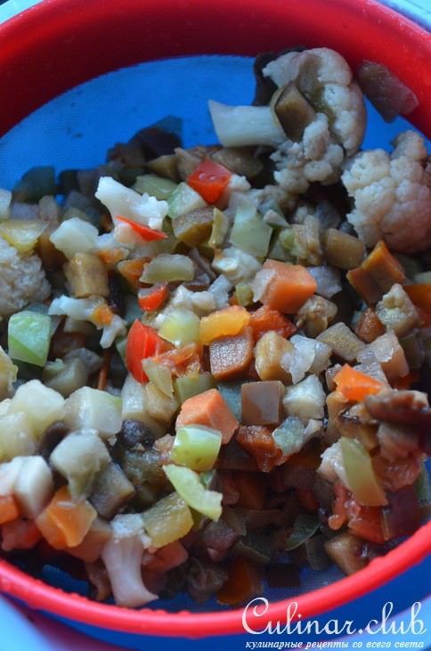 Курица с овощами в мультиварке