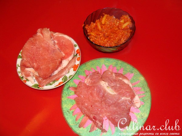 Мясные трубочки с рисовой начинкой