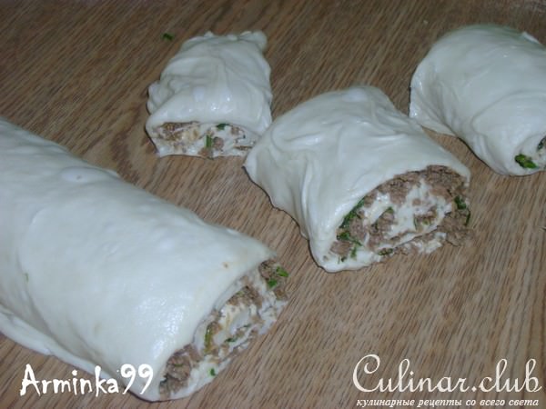 Лепешки с мясом