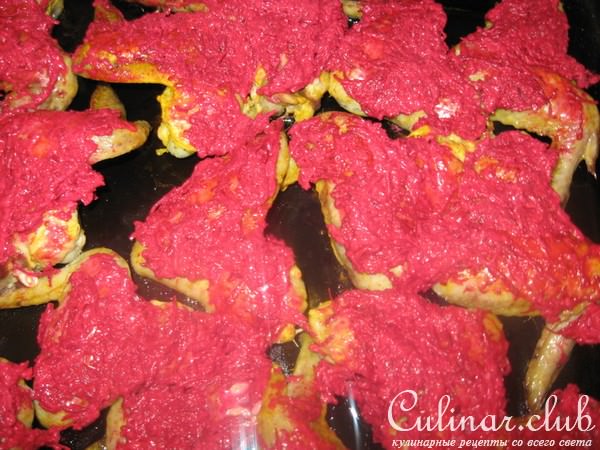 Крылышки куриные рубиновые(вариант)