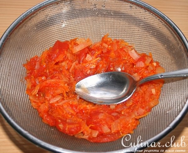 Хрустящий лосось с овощным соусом
