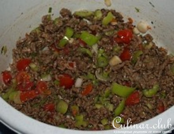 Тортильяс с пикантным мясом