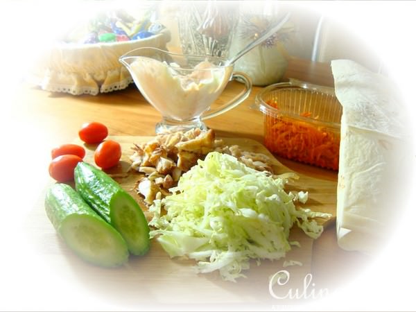 Домашняя "шаурма"