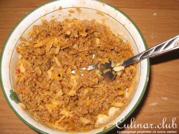 Чимичанга с мясом