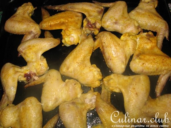 Крылышки куриные рубиновые(вариант)