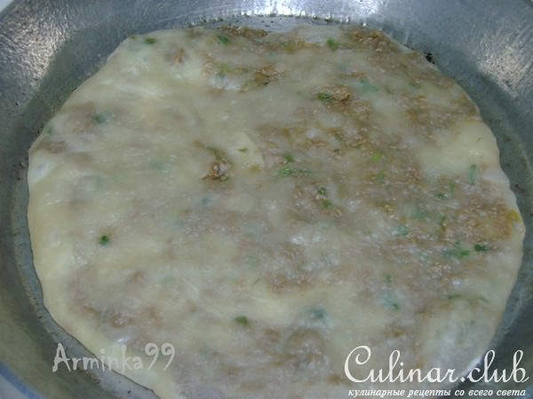 Лепешки с мясом