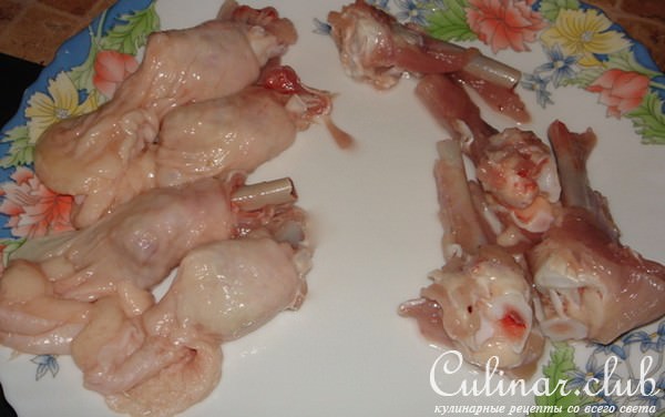 Фаршированные куриные ножки