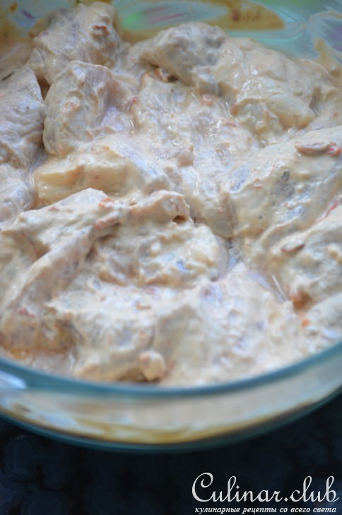 Свиная отбивная с маком