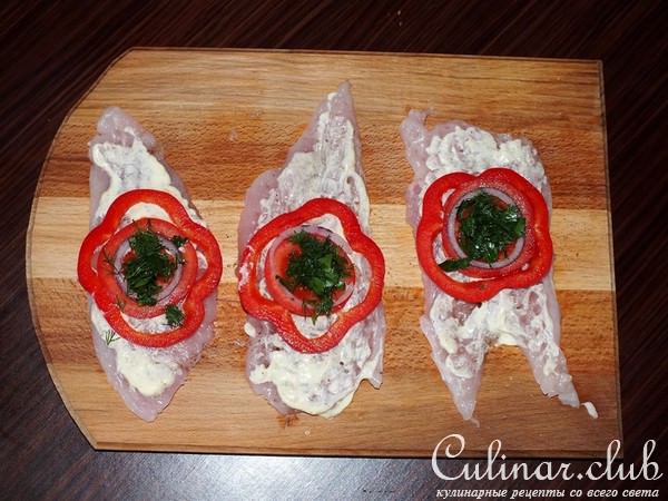 Куриные медальоны "по-женевски"