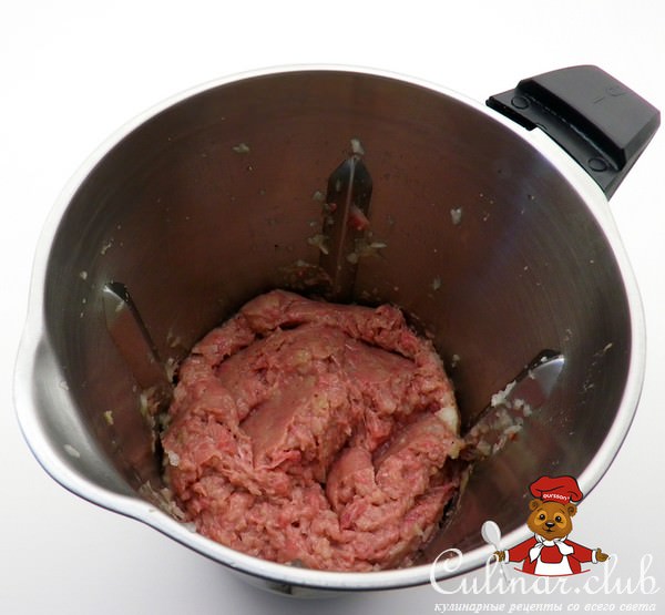 Манты с говядиной в кухонной машине Oursson КМ1010НSD COOK+