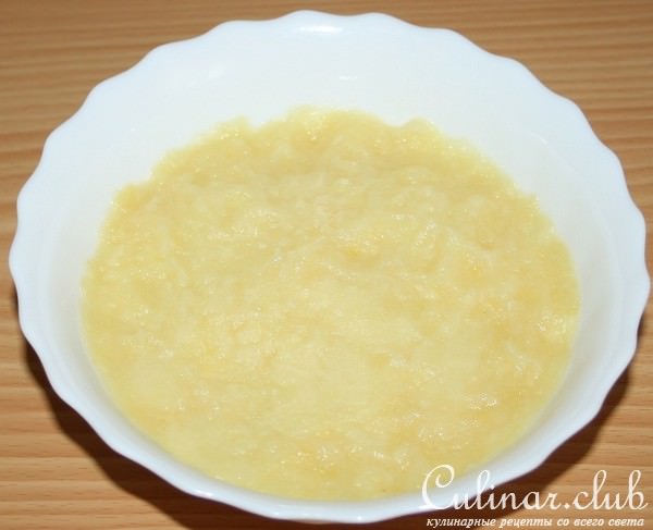 "Люля-кебаб" в картофельно-ананасовой шубке