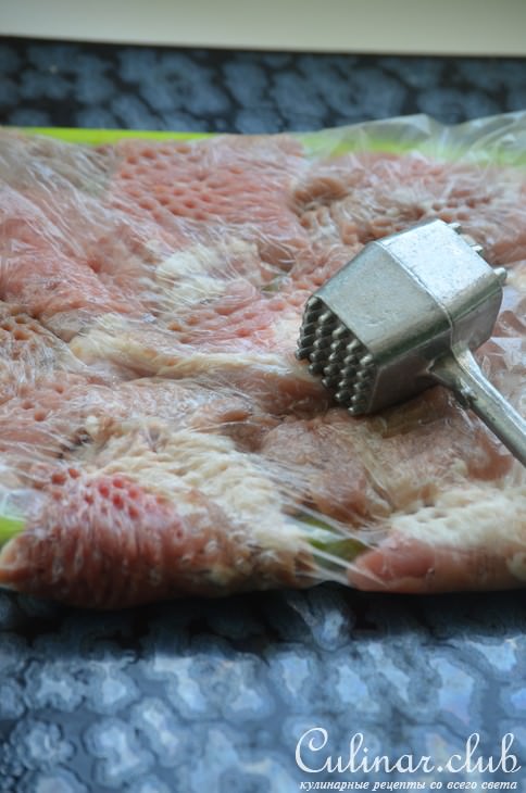 Свиная отбивная с маком