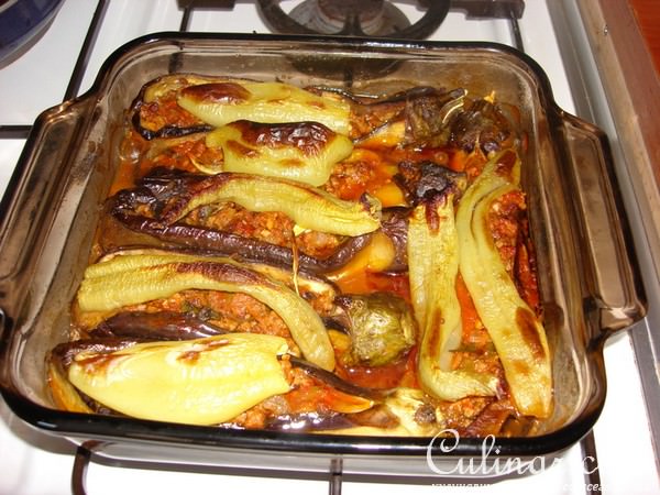 Карныярык(фaршированные баклажаны)