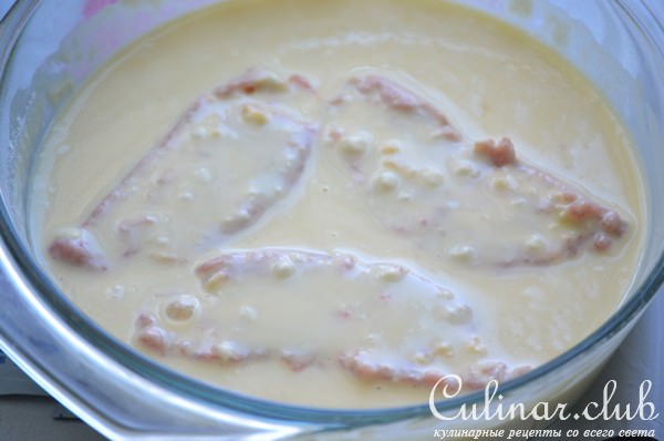 Мясной рулет с сыром
