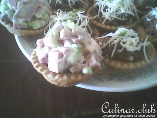 Мясные корзиночки