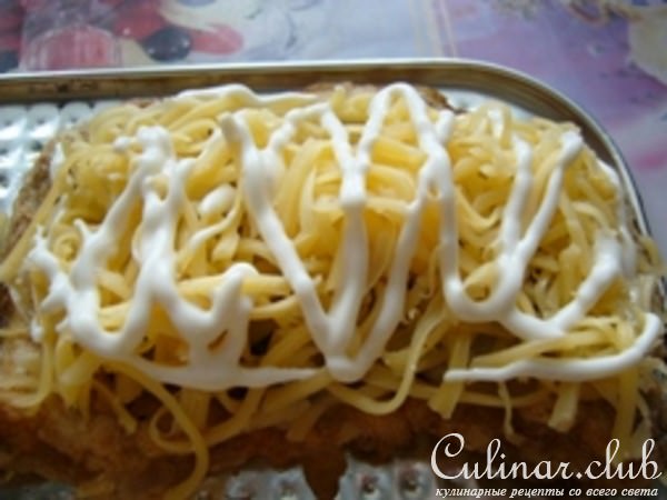 Битки с грибами и сыром