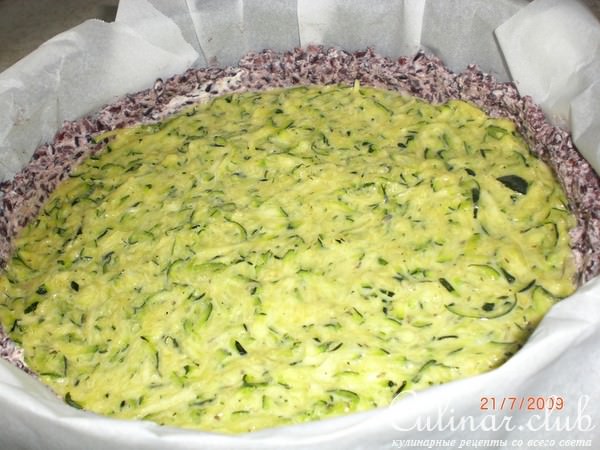 Цуккини запеченные с рисом