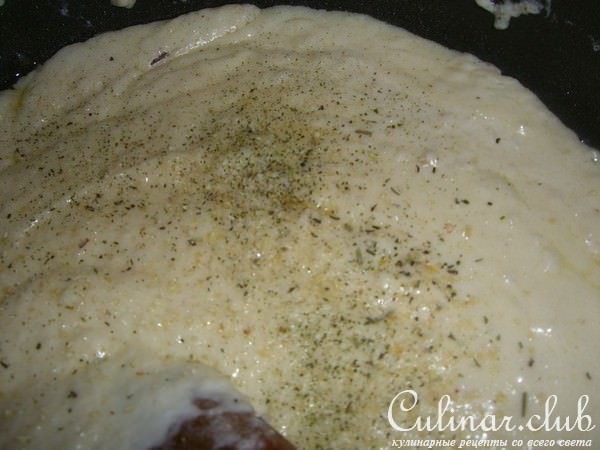 Брокколи и Цветная Капуста под Сливочно-Сырным Соусом:)