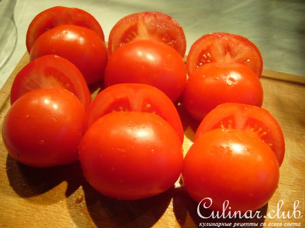 Печеные помидоры, легкая и вкусная закуска за 15 минут