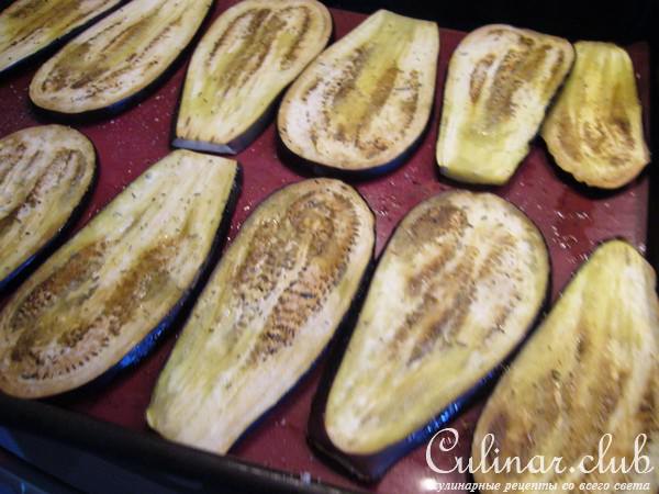 Melanzane alla parmigiana (баклажановые рулетики с моцареллой)