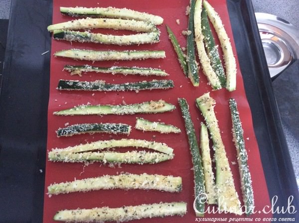 Панированные цуккини (кабачки)