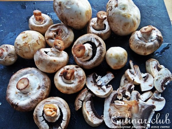 Паштет из фасоли и грибов (можно в пост)