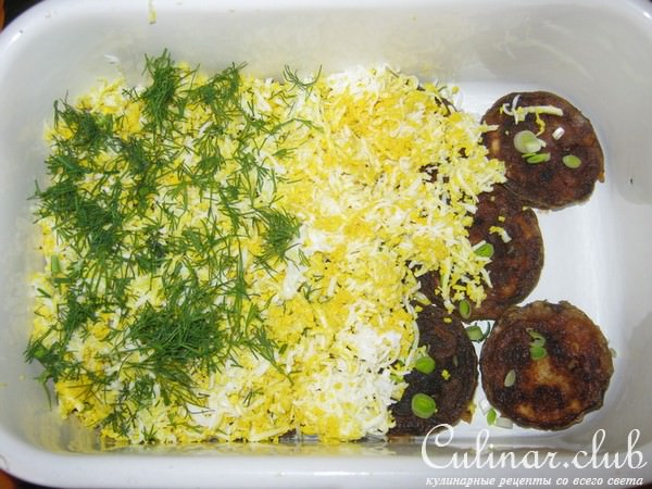 Кабачок под шапкой