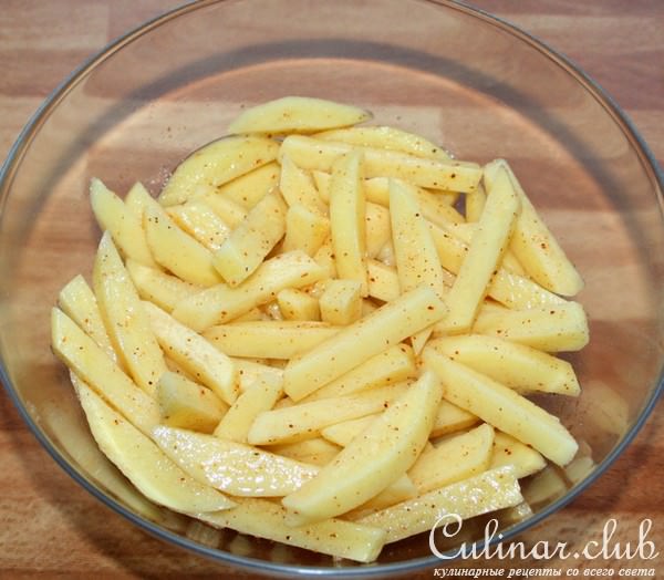 Картофель фри без масла