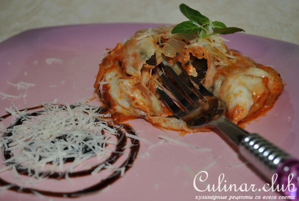Melanzane alla Parmigiana (Пармиджана из баклажанов)