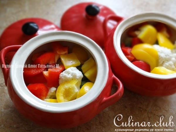 Овощи из горшочка с апельсиновой ноткой