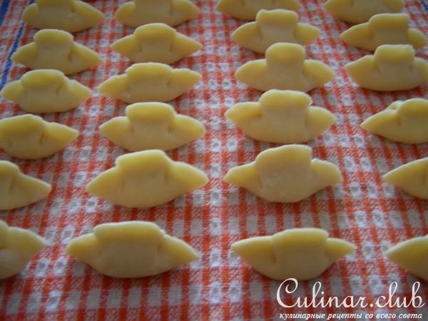 Пельмени с редькой